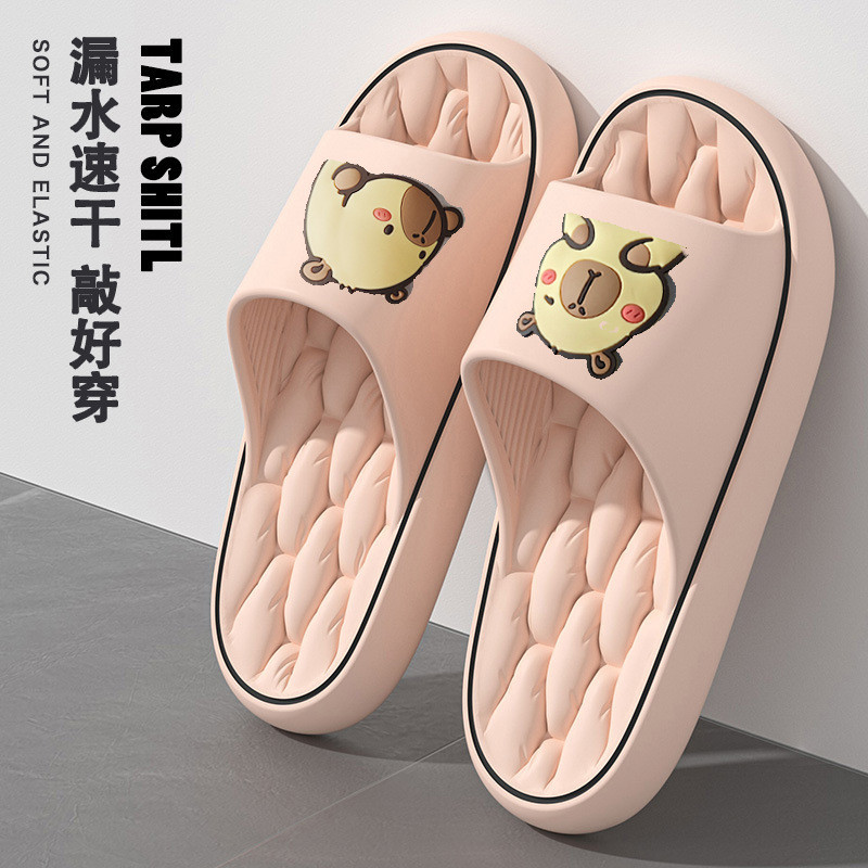 รองเท้าแตะการ์ตูน Kabara eva สำหรับฤดูร้อน แบบป้องกันลื่น ใช้ภายในและภายนอกได้