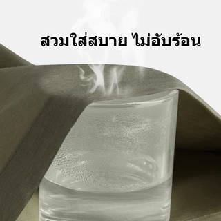 GENIO LAMODE เสื้อเชิ้ตแขนสั้นค่าตั้งแบบ UNISEX ทำจากผ้าลินิน imitation เสื้อคลุมสไตล์จีนสมัยใหม่ สบายๆ ใส่ในฤดูร้อน ระบายอากาศได้ดี สวมใส่สบาย มีขนาดใหญ่พิเศษ