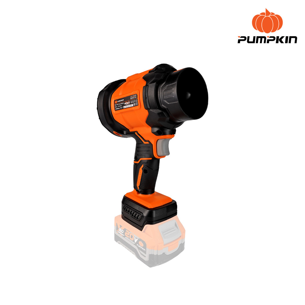 PUMPKIN INFINITY POWER 20V เครื่องเป่าลมมือถือไร้สาย พัดลมเทอร์โบ ไร้แปรงถ่าน 50474ตัวเปล่า/50475ครบ