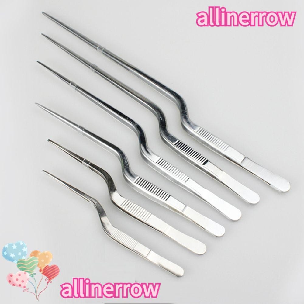 ALLINERROW อาหาร Tweezer เครื่องมือครัวเสิร์ฟ Presentation ชุบคลิปบาร์บีคิว