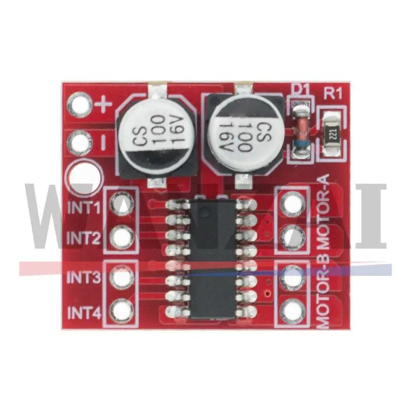 MX1508 DC มอเตอร์โมดูล DC 2V-10V 1.5A 2-Way PWM ความเร็ว Dual H-Bridge Stepper มอเตอร์ไดร์เวอร์ L298