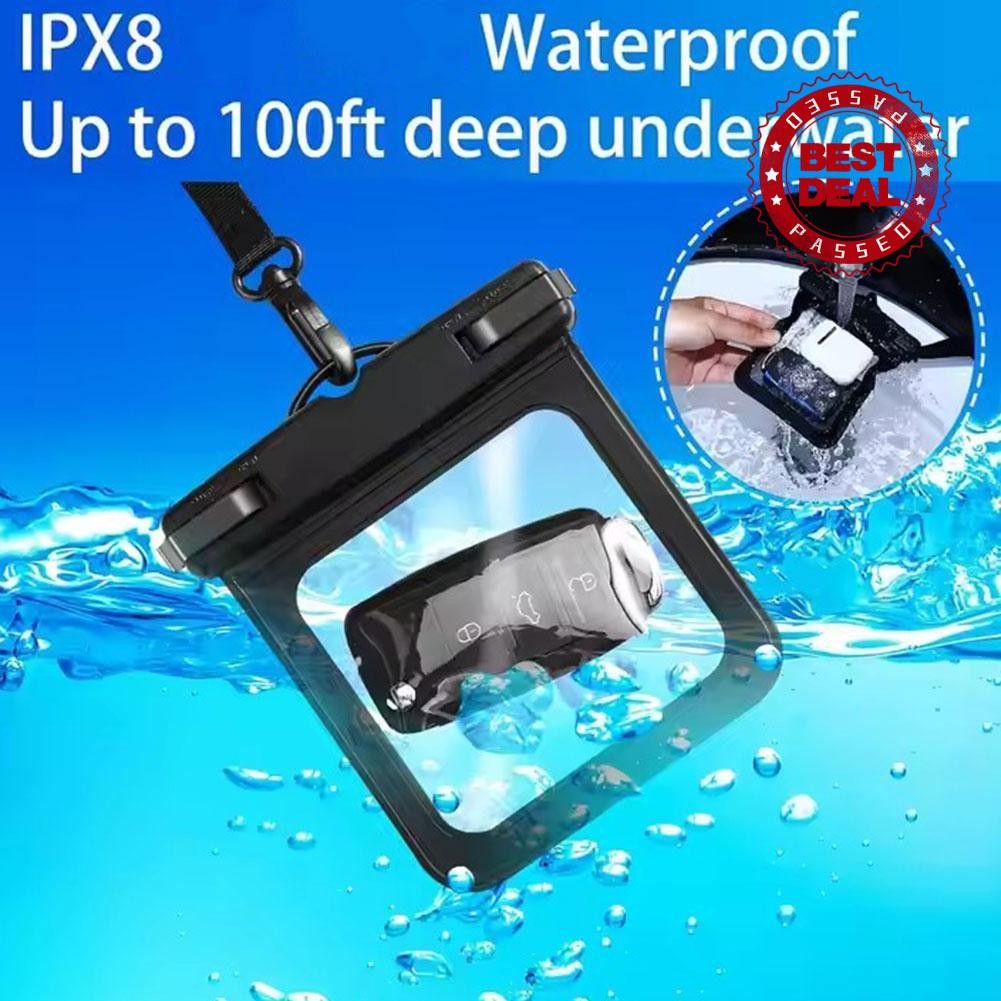 กระเป๋ากันน้ําใต้น้ํา กระเป๋า Ip Protection Small Items Dry Bag Tpu Card Wallet Mini B8p2