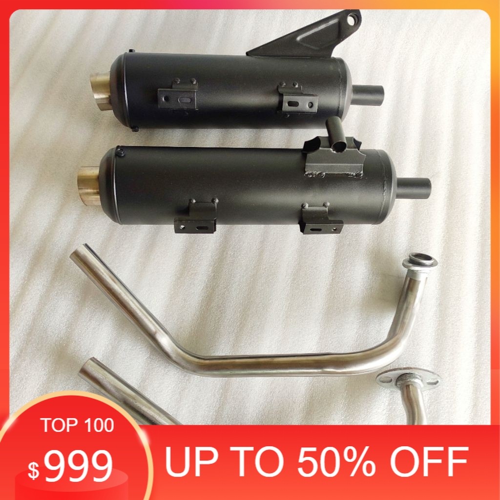 Tambutso Muffler ท่อ 1 ชุดสําหรับ Mio Sporty Mio i 125 M3 Mio Soul i 125 Mio GT Gravis Mio Soulty Be
