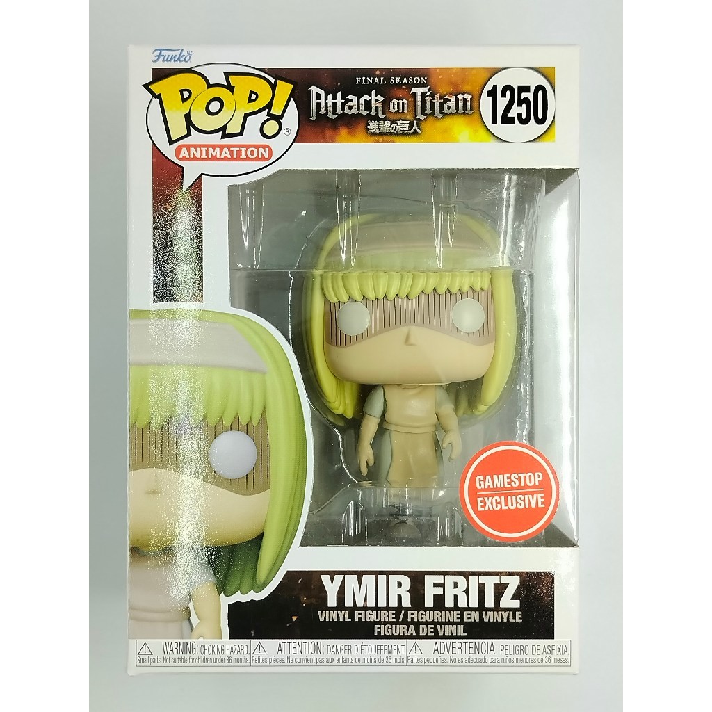 Funko Pop Attack On Titan - Ymir Fritz #1250 (กล่องมีตำหนินิดหน่อย)