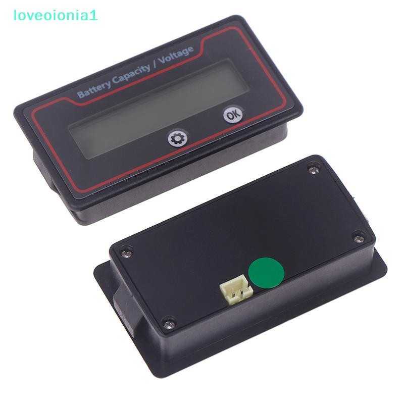 loveoionia1 Charge ตัวบ่งชี้ระดับ 12V 24V 36V 48V 60V 72V ความจุเครื่องทดสอบจอแสดงผล LED เครื่องทดสอ
