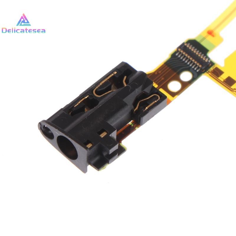 [Delicatesea] สําหรับ IPod Nano 5 5th Gen สีดําสีขาวหูฟังแจ็คเสียงถือสวิตช์ไมโครโฟนโมดูล Flex Cable 