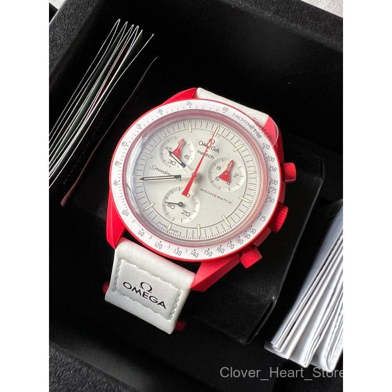 2024 O Mega _ C Original Swatch พลูโต/Mars Watch T3WA