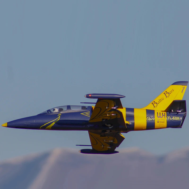 6 Ch Flyfans Baltic Bees L-39 Albatros 64 มม.Rc Edf Jet Rtf รุ่นเครื่องบิน 2025 ใหม่
