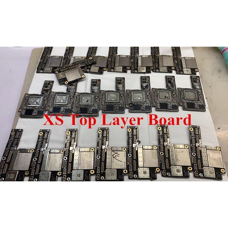 กระดาน iPhone XS CNC เจาะด้วย CP Baseband iCloud R