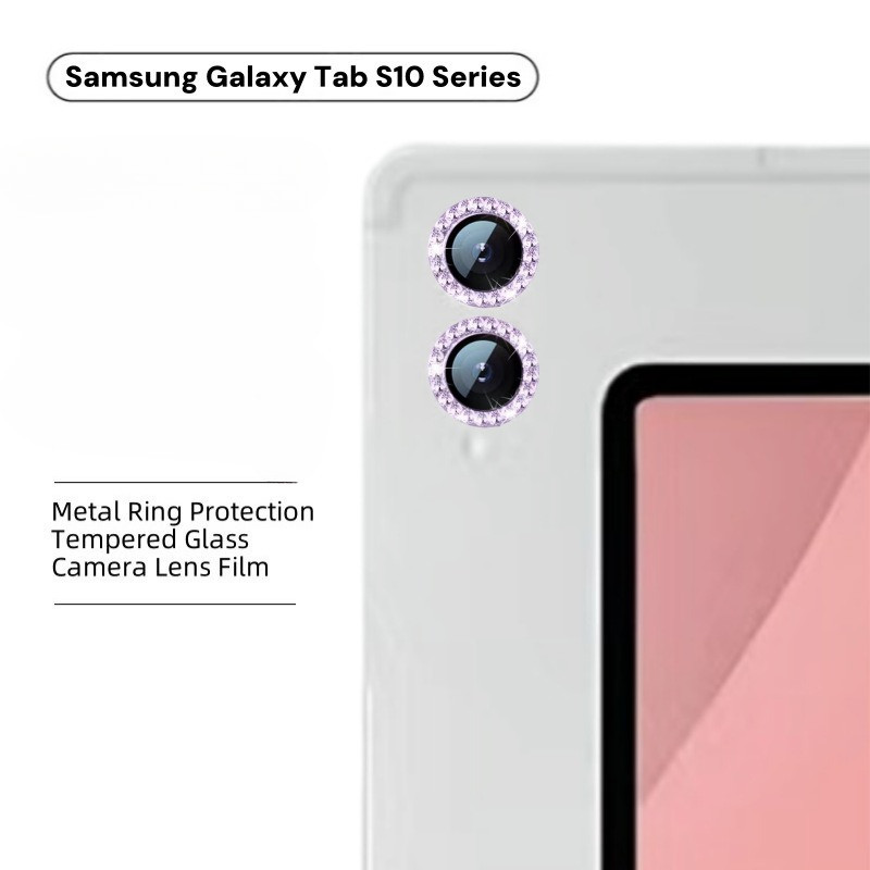 สําหรับ Samsung Tab S11 S10Lite A11 + S10FE/S9FE 11 นิ้วTab S11/S10 ultra S10+/S9 + กล้องฟิล์มเจาะโล