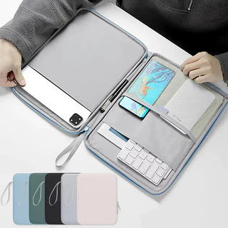 AK กระเป๋าใส่แท็บเล็ตขนาด 10.9/12.9 นิ้ว กระเป๋าถือสำหรับ iPad กระเป๋าใส่แท็บเล็ต กระเป๋ากันกระแทก กระเป๋าใส่ของหลายช่อง