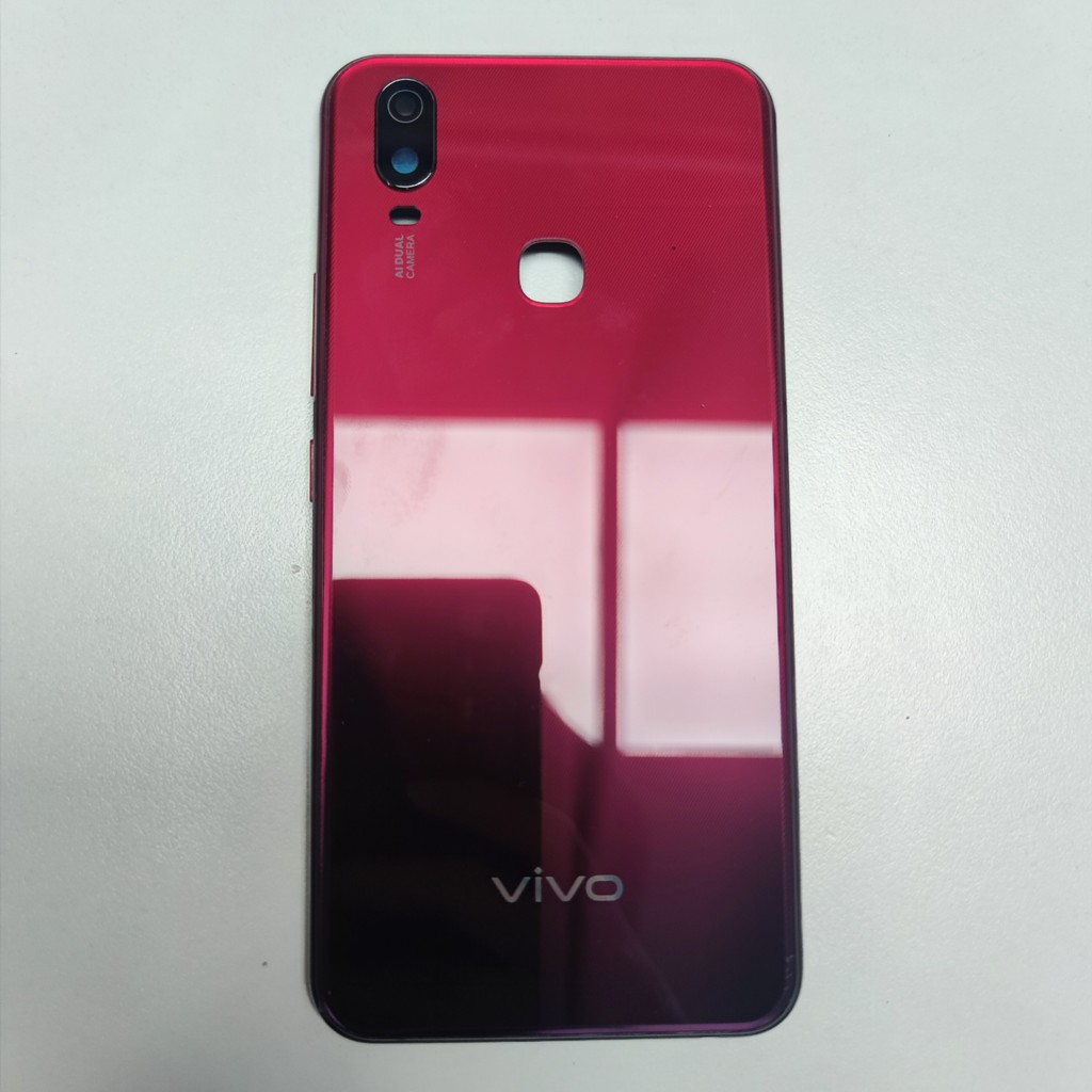 ฝาหลังแบตเตอรี่สําหรับ VIVO Y11 2019 ฝาหลังแบตเตอรี่ด้านหลังด้านหลังประตูกรณี