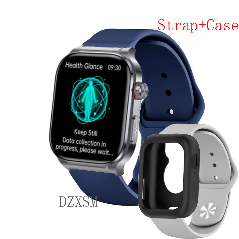 เคส Hcare Plus5 Case สายรัด + สําหรับ Hcare Plus5 คลุมทั้งหมดป้องกันหน้าจอซิลิโคน Hcare Plus5 สมาร์ท