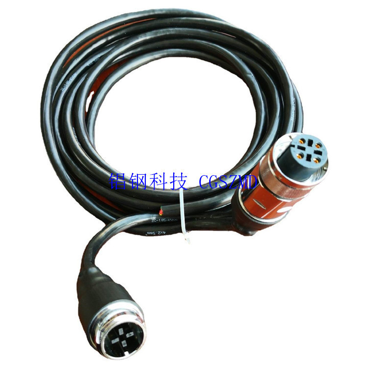 โรงงานเซินเจิ้น M23 Encoder Connector Servo Motor Connector 12 หลุม/Pin DB9 Pin/Hole Harness V