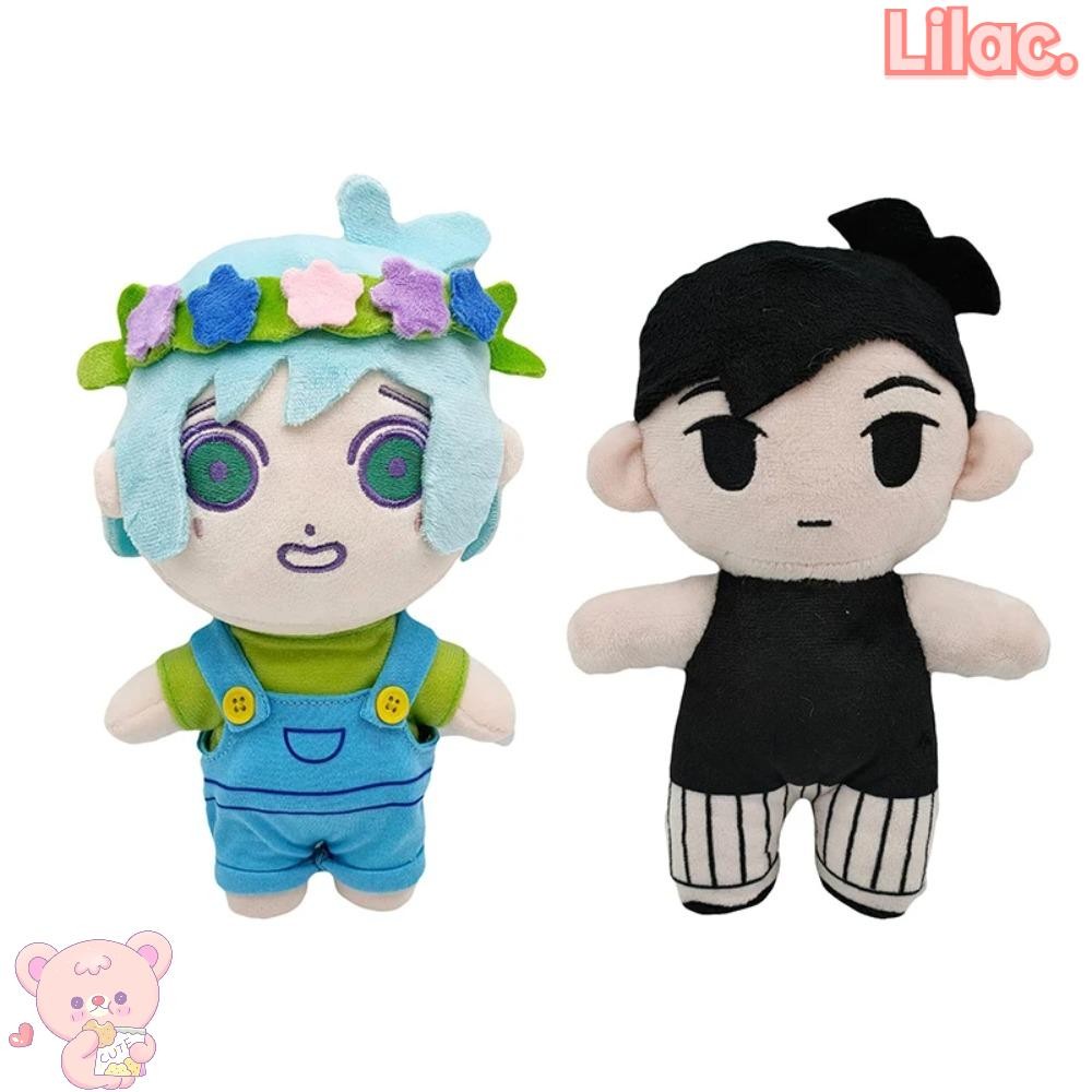 LILACC OMORI ตุ๊กตาตุ๊กตา,Omori 20 ซม.คอสเพลย์ Props, Sunny Omori Plush เกม Related Merch หมอนยัดไส้