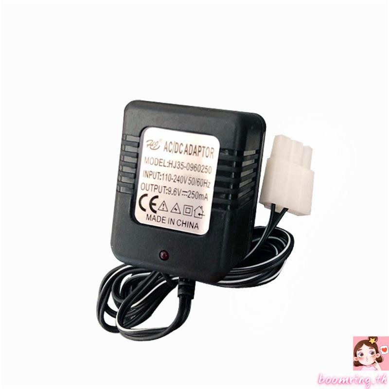Boom 9 6v สําหรับ NiCd NiMH 100 V-240 V เอาต์พุต 9 6 V 250ma พร้อม Tamiya ปลั๊ก Kep-3 P ปลั๊ก 9 6 V 