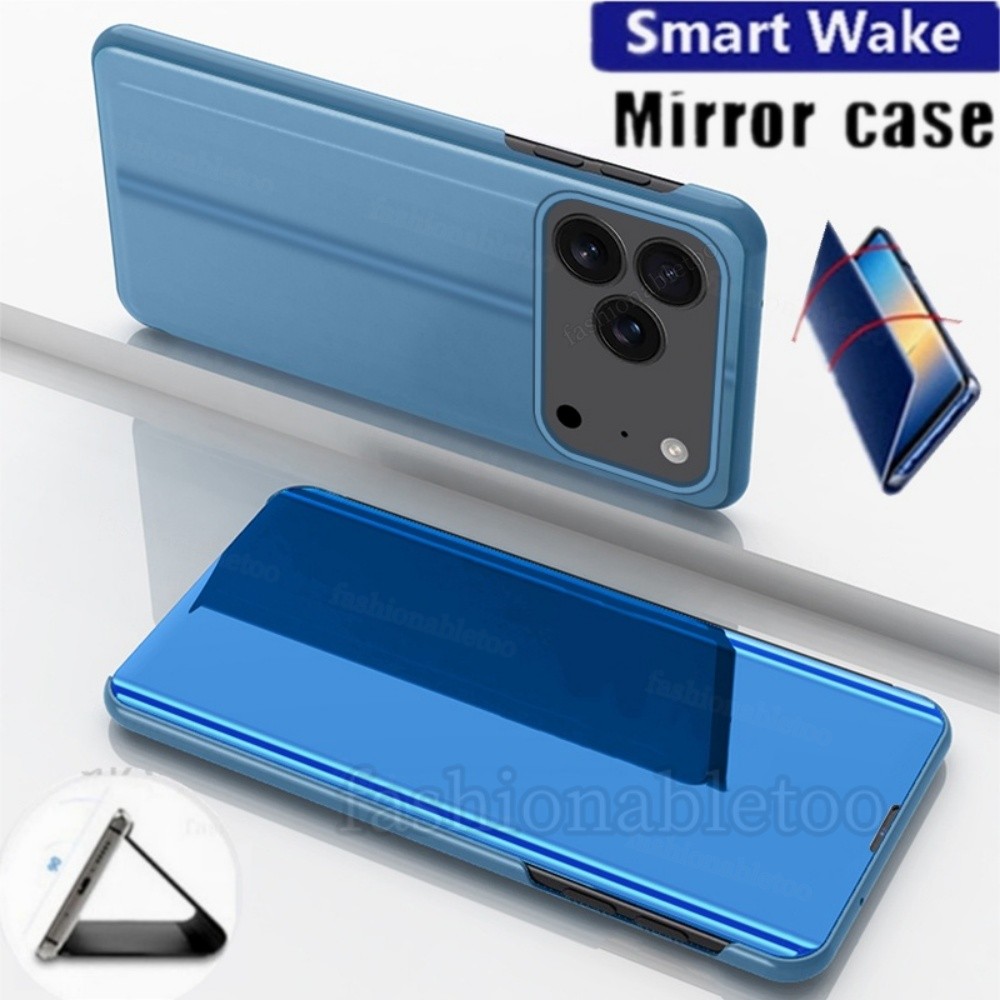 สําหรับ iphone17promax 2025 สมาร์ทกระจกเคสโทรศัพท์สําหรับ iphone 17 Pro Max 17ProMax 1 7 iphone17 Pr