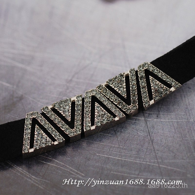 Rebeli Shadow Flannel สร้อยคล้องคอนุ่มนวลสไตล์เกาหลี พร้อมลายเส้นแฟชันใหม่ สำหรับผู้หญิง FPY1