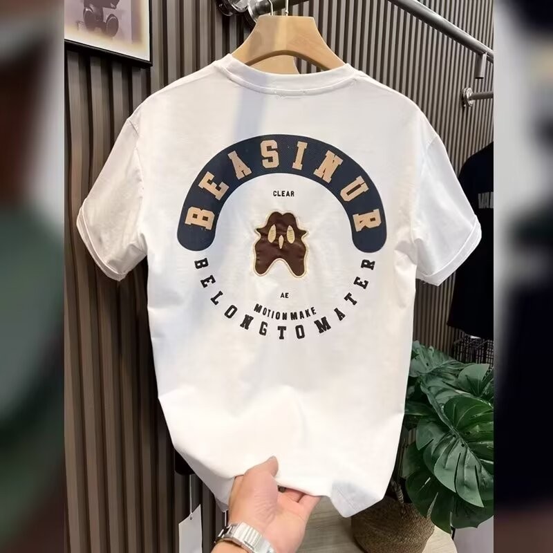 2025 NEW 2025P12 (Combed Cotton) C-750 Black/White/Sizes S-5XL new23 PA9Q