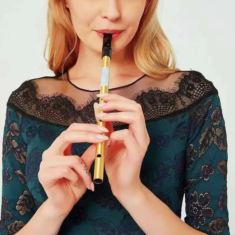 爱尔兰哨笛克拉克锡笛箫笛直竖笛子孔初学者演奏便携乐器Irish whistle Clark tin flute flute flute straight clarinet20250929