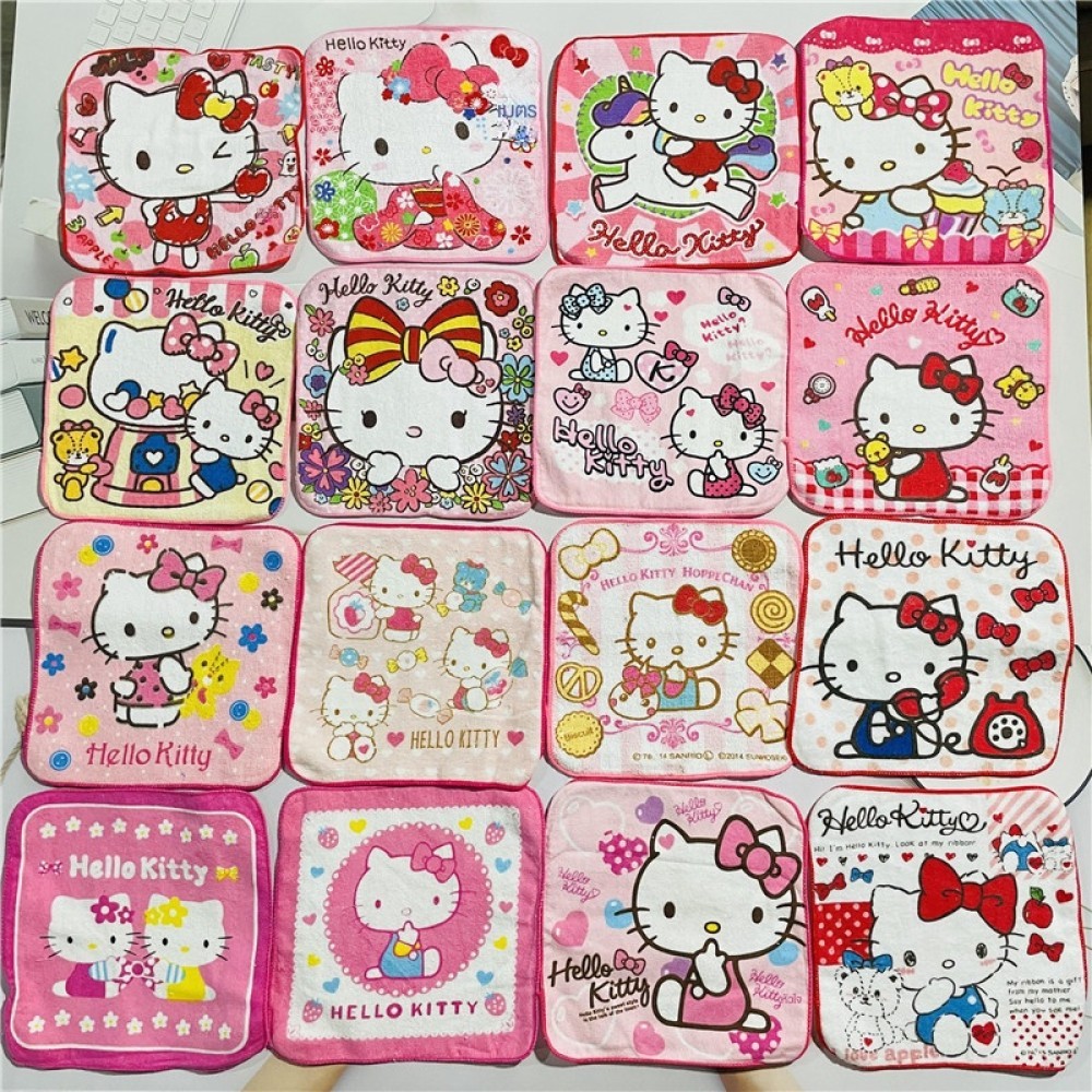 ผ้าเช็ดหน้า 20x20 ผ้าเช็ดหน้าเด็ก ลายการ์ตูน Tsum มิกกี้ พร้อมส่ง เลือกลายได้ ไม่มีขั้นต่ำ Handkerch
