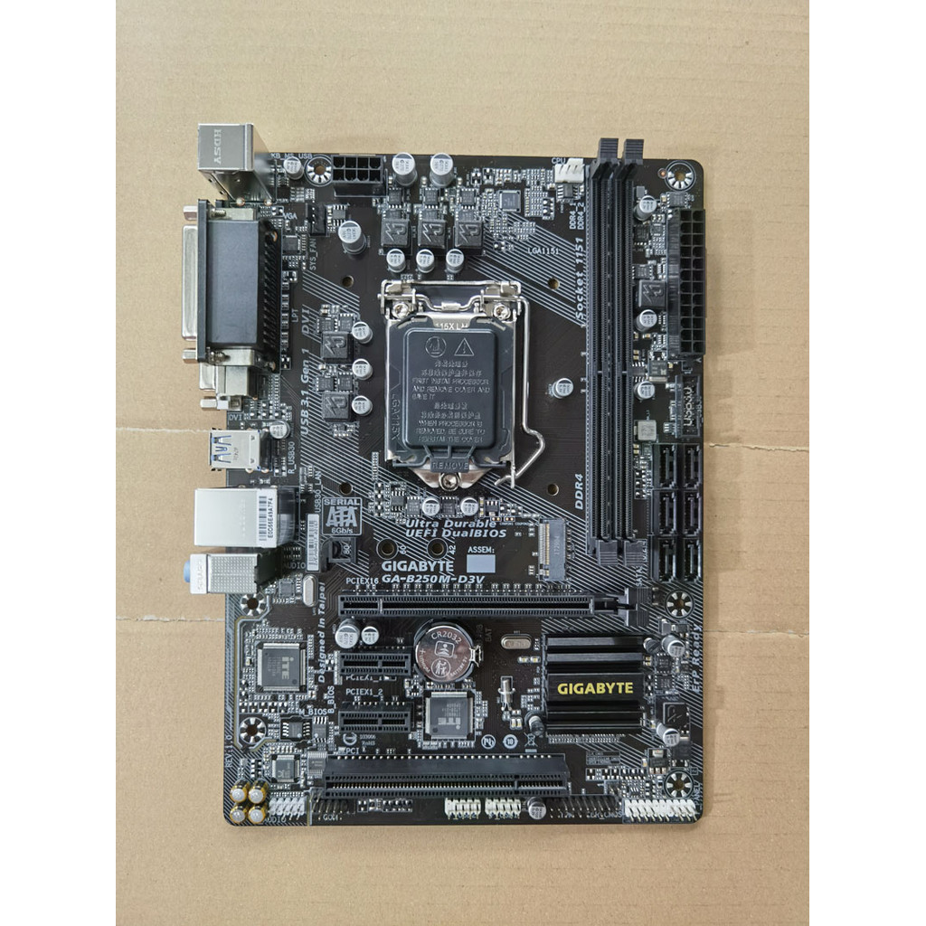 สามปีแพ็คสําหรับเมนบอร์ด Gigabyte/Gigabyte B250M-D3V/D2V/HD3 1151-Pin M.2 เมนบอร์ด DDR4