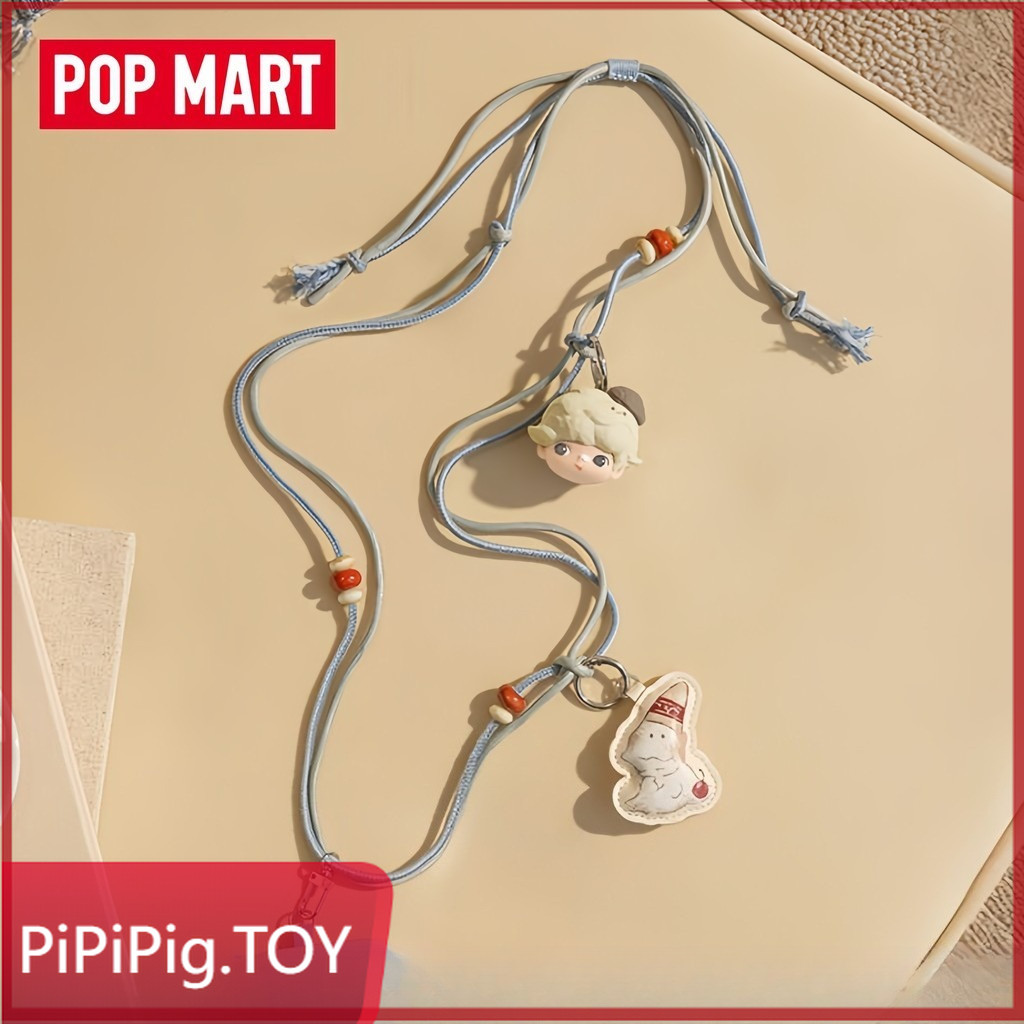 POPMART DIMOO DIMOO If Todays Eight Series Mystery Box Mobile Phone Lanyard ของแท้ 100%