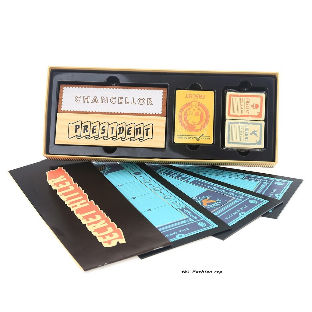 SECRET HITLER เผยให้เห็นความลับของ HITLER Amazon Hot Board Game Party Card Chess Game