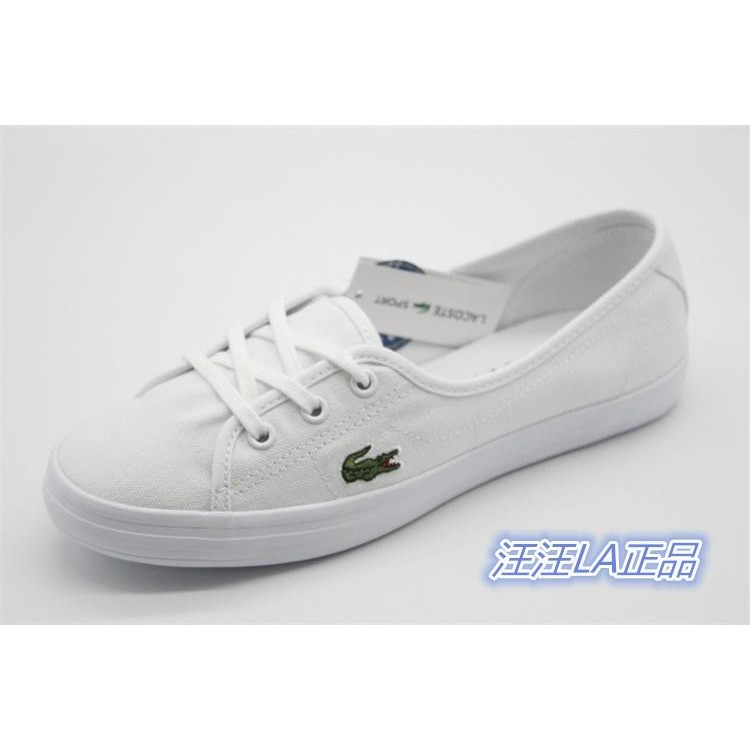 Spring Summer LACOSTE/French Crocodile Casual Canvas Womens Shoes 29SPW1054