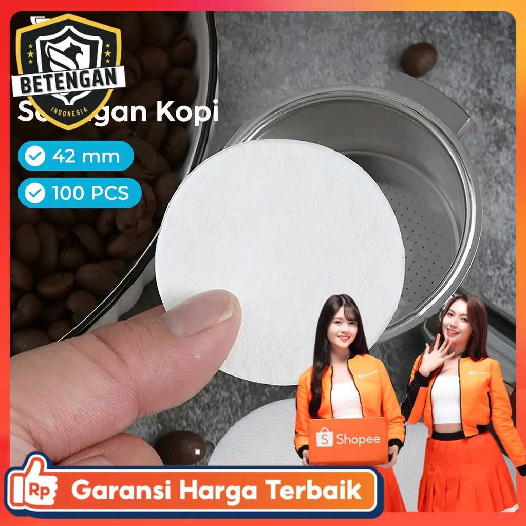 One Two Cups Coffee Filter Paper Moka Pot 100 ชิ้น - OJ-1