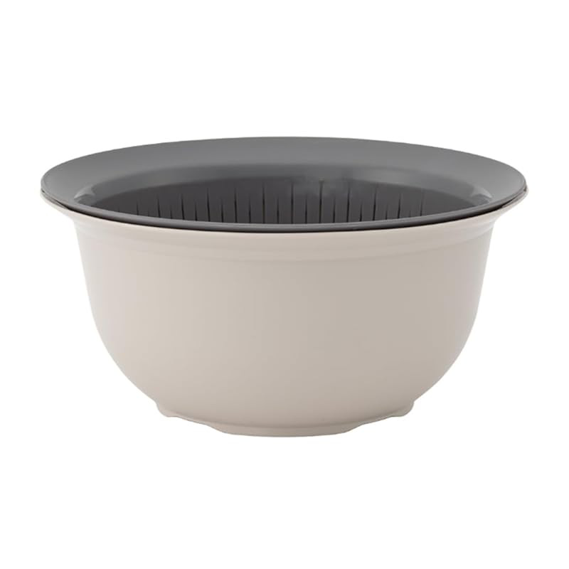 [KEYUCA] KEYUCA Sturdy Rimmed Strainer Bowl Set