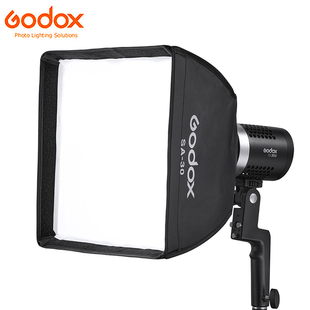 Godox ML-SF3030 300*30 ซม. ซอฟท์บ็อกซ์สําหรับ Godox ML30 ML30Bi ML60 ML60Bi ไฟ LED วิดีโอ
