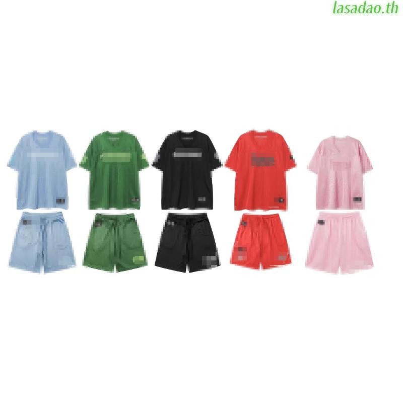 Fashion CH0ME กางเกงวอร์มผู้ชายและผู้หญิง ปักสันสกฤตข้ามกางเกงกีฬาลําลอง