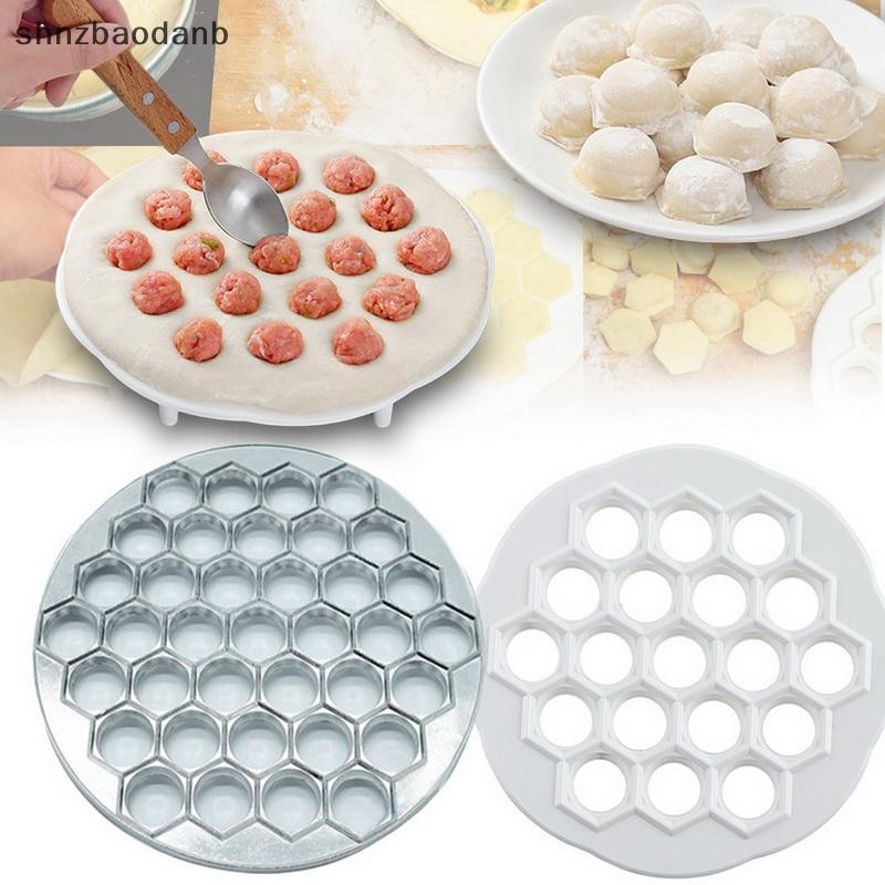 [shnzbaodanb] Dumpling Mould พลาสติก Ravioli Maker อุปกรณ์ครัว Ravioli Maker DumplingsMaker TH