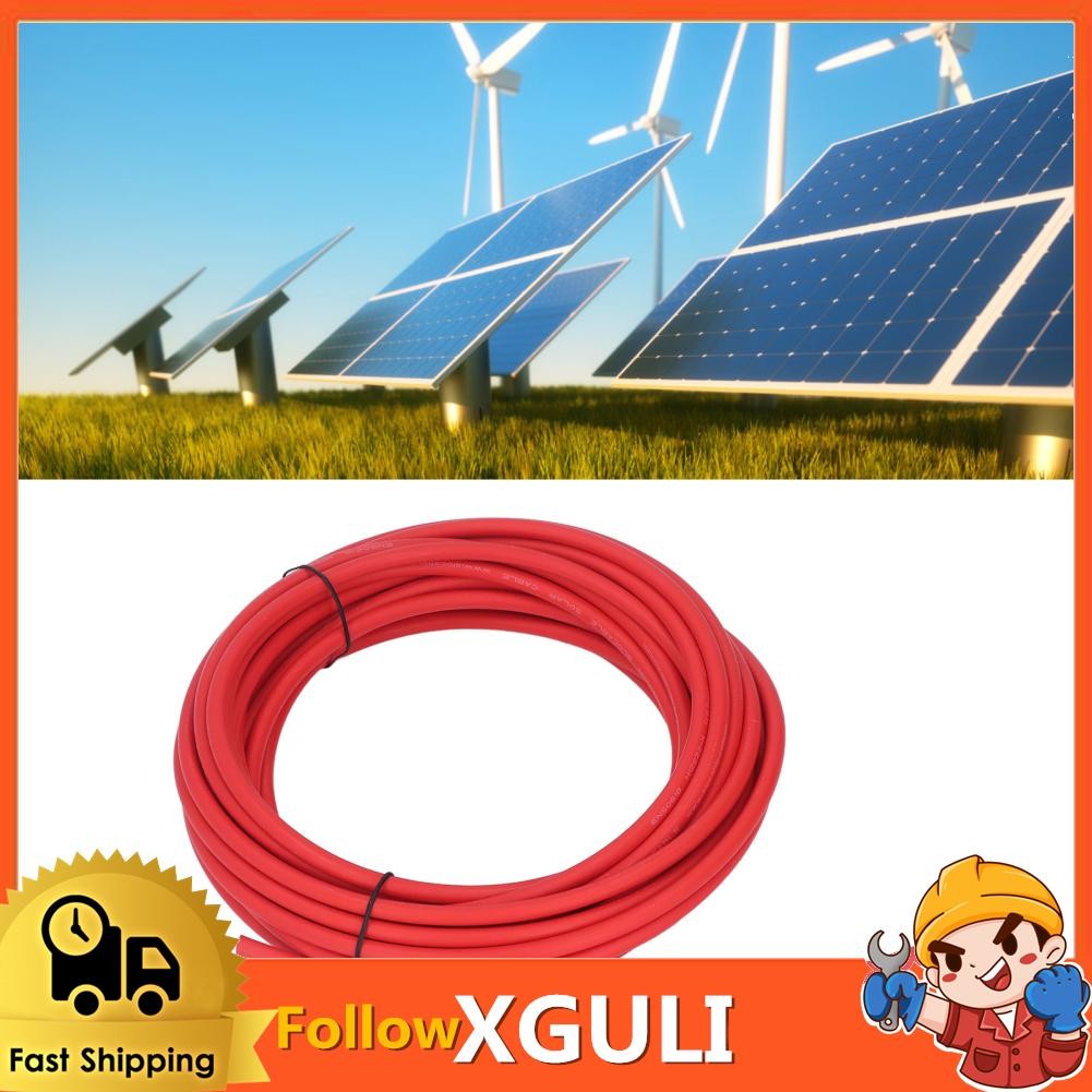 Xguli Xguli Solar Extension Cable Strong แรงดึงแรงดึง 6 มม. ประหยัดพลังงานต่ำ XLPE ทองแดงดีบุกสำหรับ