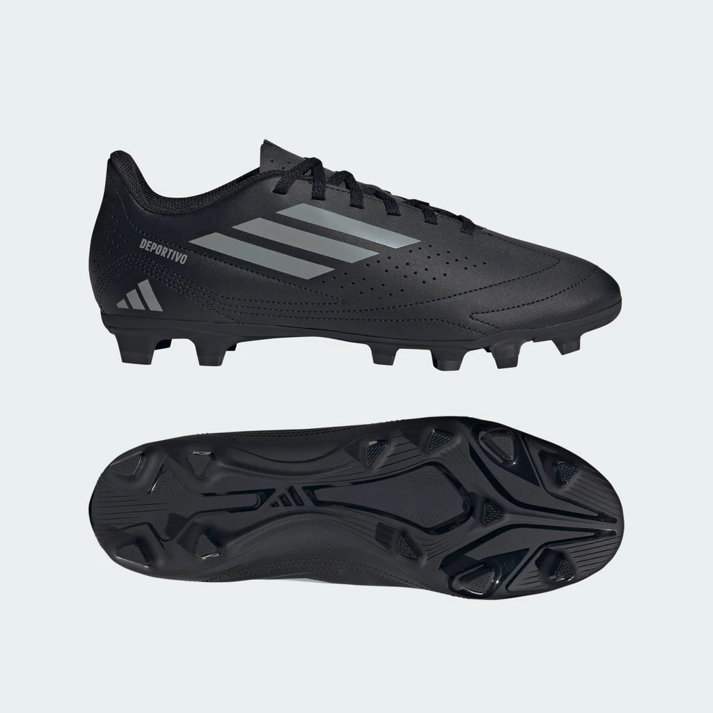 adidas ฟุตบอล รองเท้าฟุตบอล Deportivo III Flexible Ground ผู้ชาย สีดำ IF1401