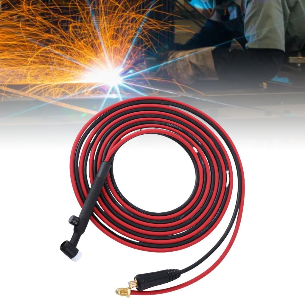 Localcamera-TH ไฟฉายเชื่อม TIG 35-50mm ² Quick Connector 4M Air ท่อ 150A ระบายความร้อน Lift Fit สำหร