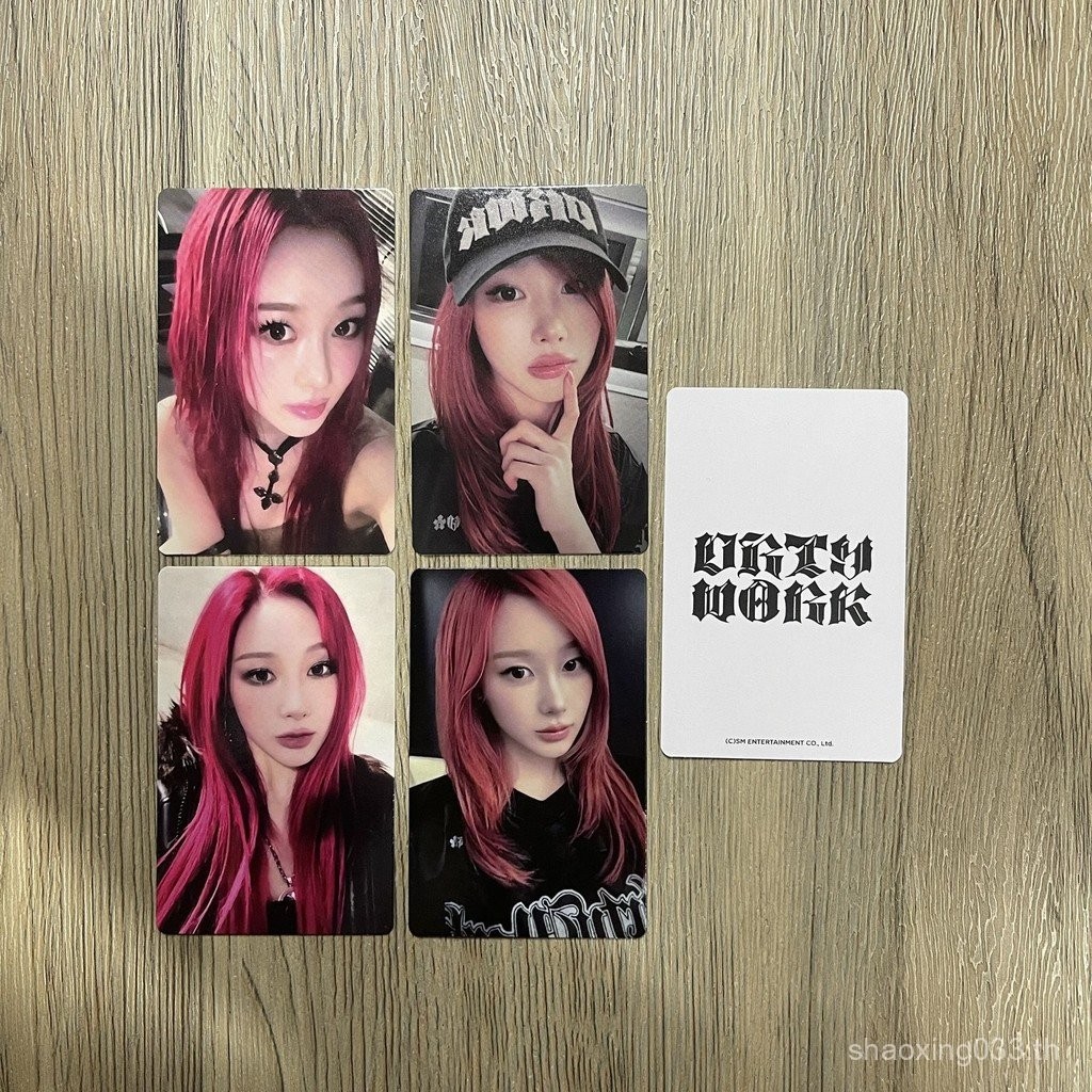 Aespa งานสกปรก Aespa งานสกปรก Aespa การ์ดอัลบั้มสกปรก Self-Printing GCOL