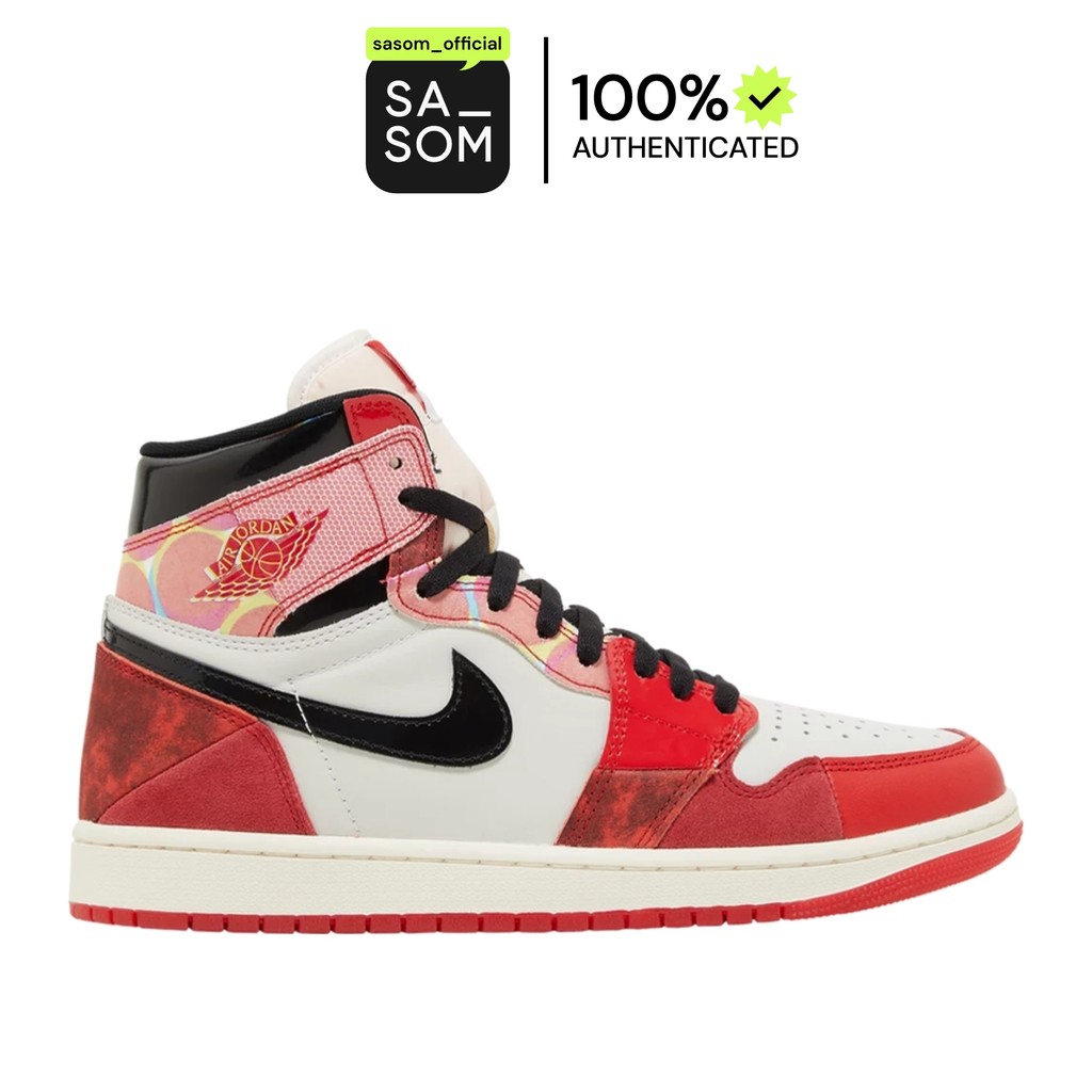Jordan 1 Retro High OG Spider-Man Across the Spider-Verse | ของแท้ ตรวจสอบโดย SASOM