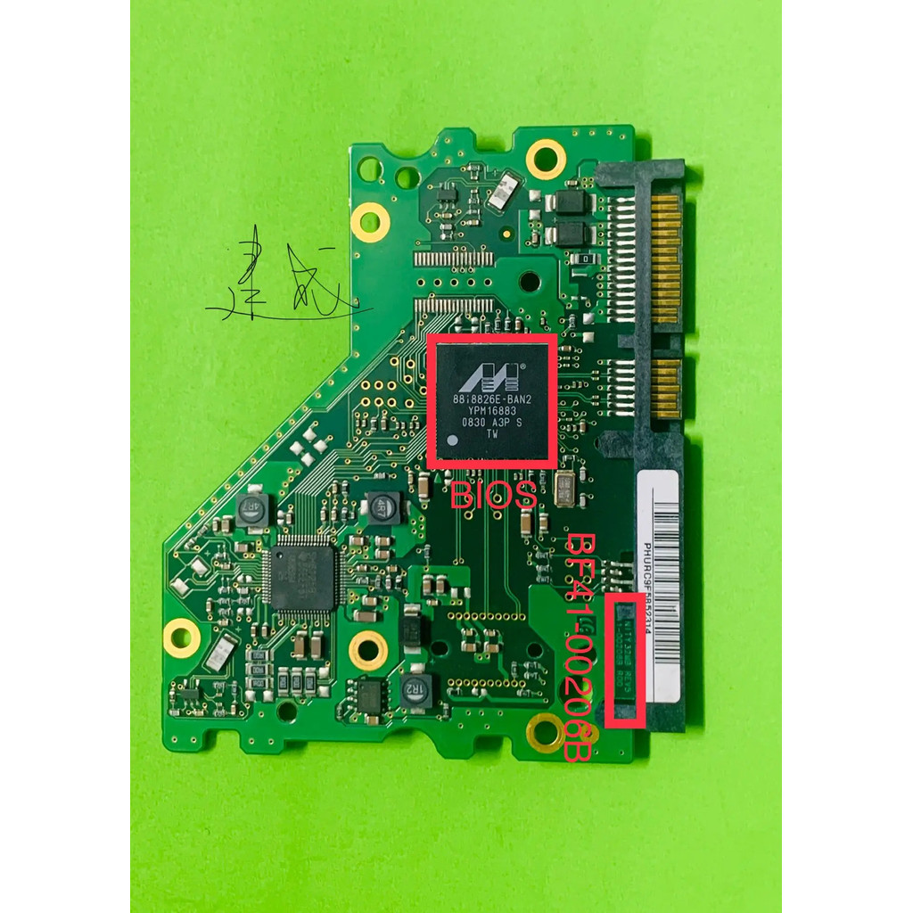 ฮาร์ดไดรฟ์เดสก์ท็อปอะไหล่บอร์ด Pcb Bf41-00206b R00 สําหรับ Samsung 3.5 Sata Hdd ซ่อม 1tb Hd103uj Hd1