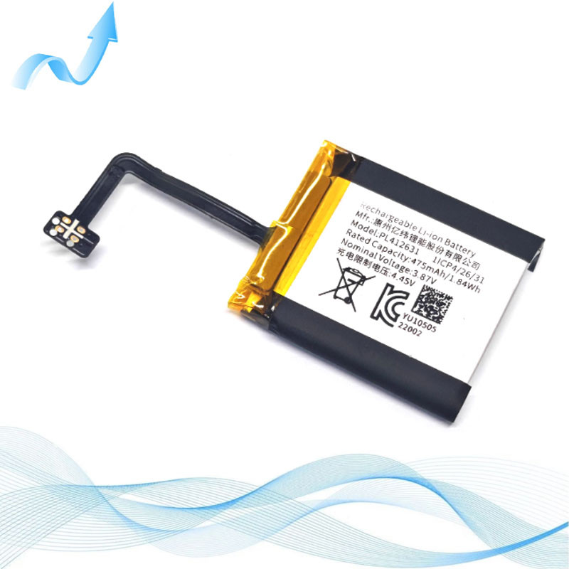 เหมาะสําหรับแบตเตอรี่นาฬิกา Huami/Amazfit GTR4 A2165/A2166 EVE PL412631กระดานไฟฟ้า