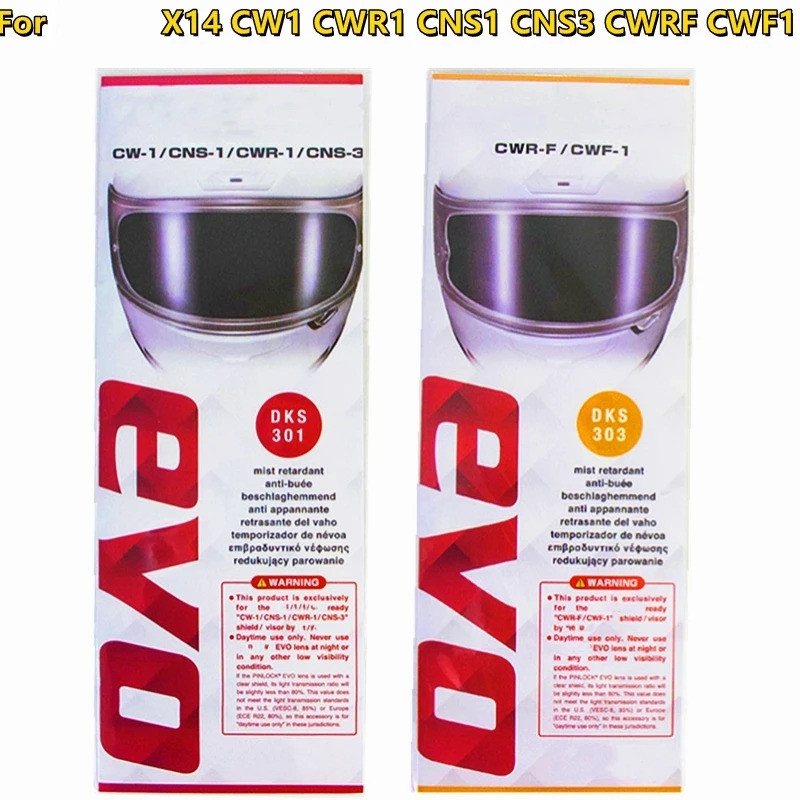 ReadyStockX14 Anti Fog Film สําหรับหมวกกันน็อค SHOEI CWF1 CW-1 CNS-1 CNS-3 CWRF CWR-1 X14 Anti Fog ฟิล์มสติกเกอร์หมวกกันน็อครถจักรยานยนต์อุปกรณ์เสริม