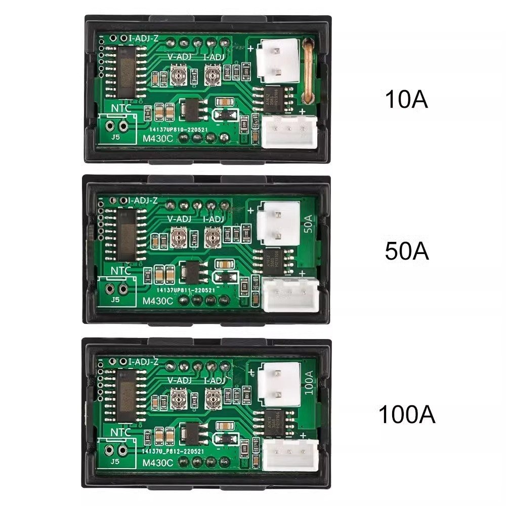 Current 4-30V แอมป์มิเตอร์ 0-100V แรงดันไฟฟ้า DC วัด 0-100A DC M430 แรงดันไฟฟ้า BYLS