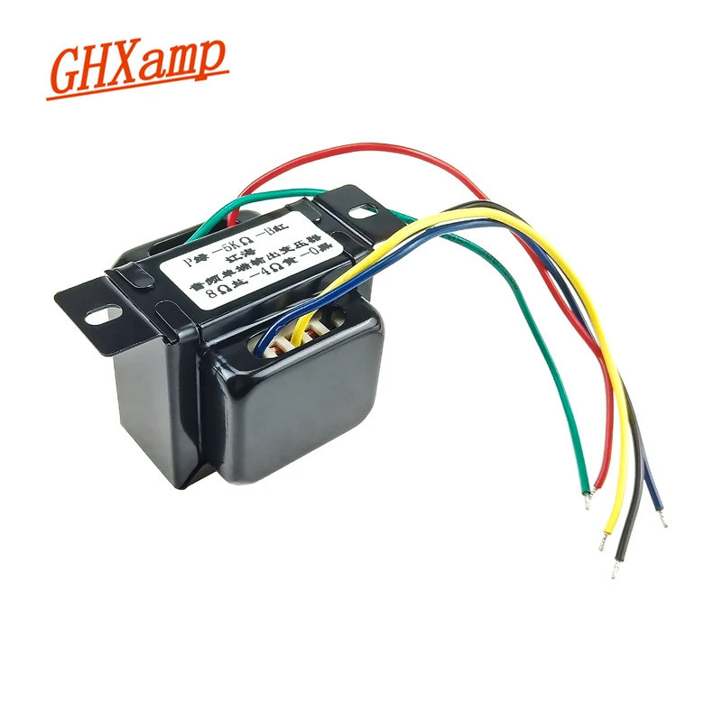 GHXAMP 5K Tube Amplifier Transformer EI57 Iron Core Single-ended Output Transformer สําหรับ 6P1 6P14
