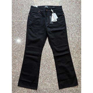 🔥จัดโป👉ขาม้าชาย WRANGLER BOOTCUT สีดำ ไม่ยืด  เป้าซิป ของแท้…