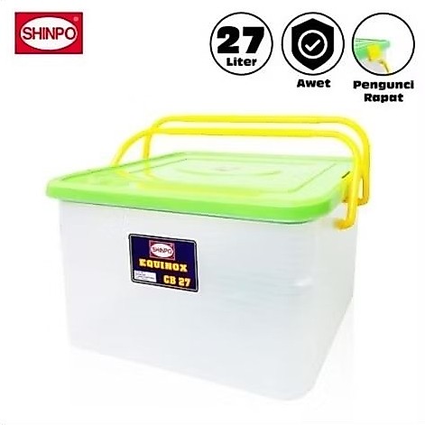 SHINPO กล่องพลาสติก CB-27 L Equinox / กล่องคอนเทนเนอร์ SIP-137-CB27