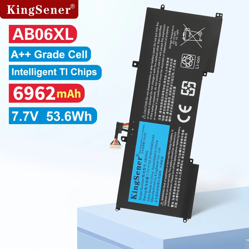 KingSener AB06XL แบตเตอรี่สําหรับ HP ENVY 13-AD019TU 13-AD020TU 13-AD106TU 13-AD108TU TPN-I128 HSTNN
