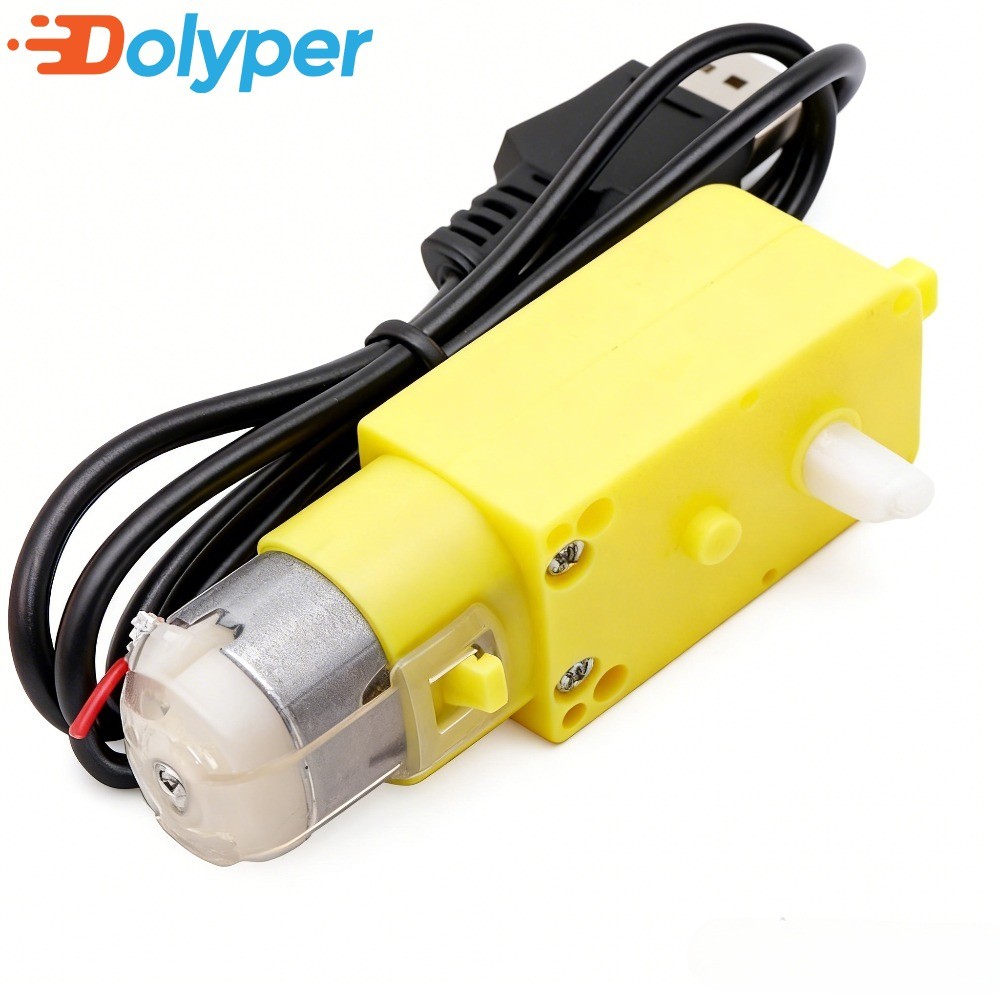 Blambu Lab TT Deceleration มอเตอร์ LA001 MH003 แกนเดี่ยว DIY มอเตอร์อุปกรณ์เสริม 50 ซม.DC5V59RPM Makerworld DIY ชิ้นส่วน