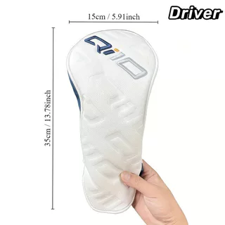 2026 taylormade QI10 golf club cover PU Leather Soft Durable Waterproof Golf Wood Cover, For Driver, Fairway, Hybrid