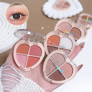 V-shop: อายแชโดว์ พาเลทอายแชโดว์ Eyeshadow(YC5158) เนื้อใยไหม-ประกายชิมเมอร์ กลิตเตอร์ สีสวย กันน้ํา ติดทนนาน